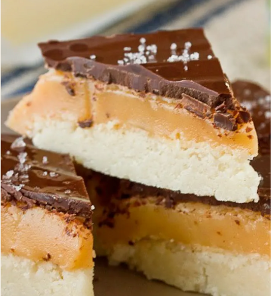 Irish Shortbread Toffee Bars