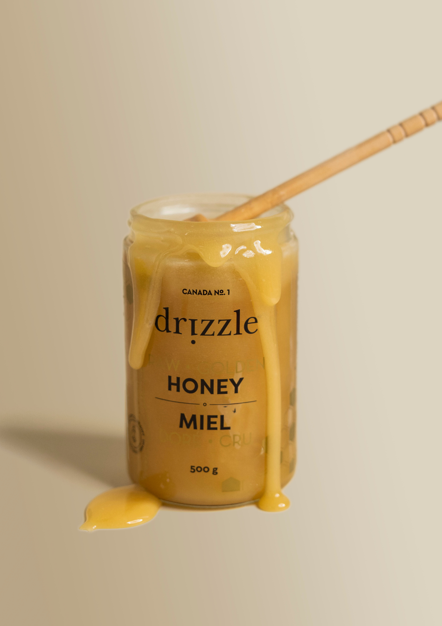 Golden & White Raw Honey (4 Pack)