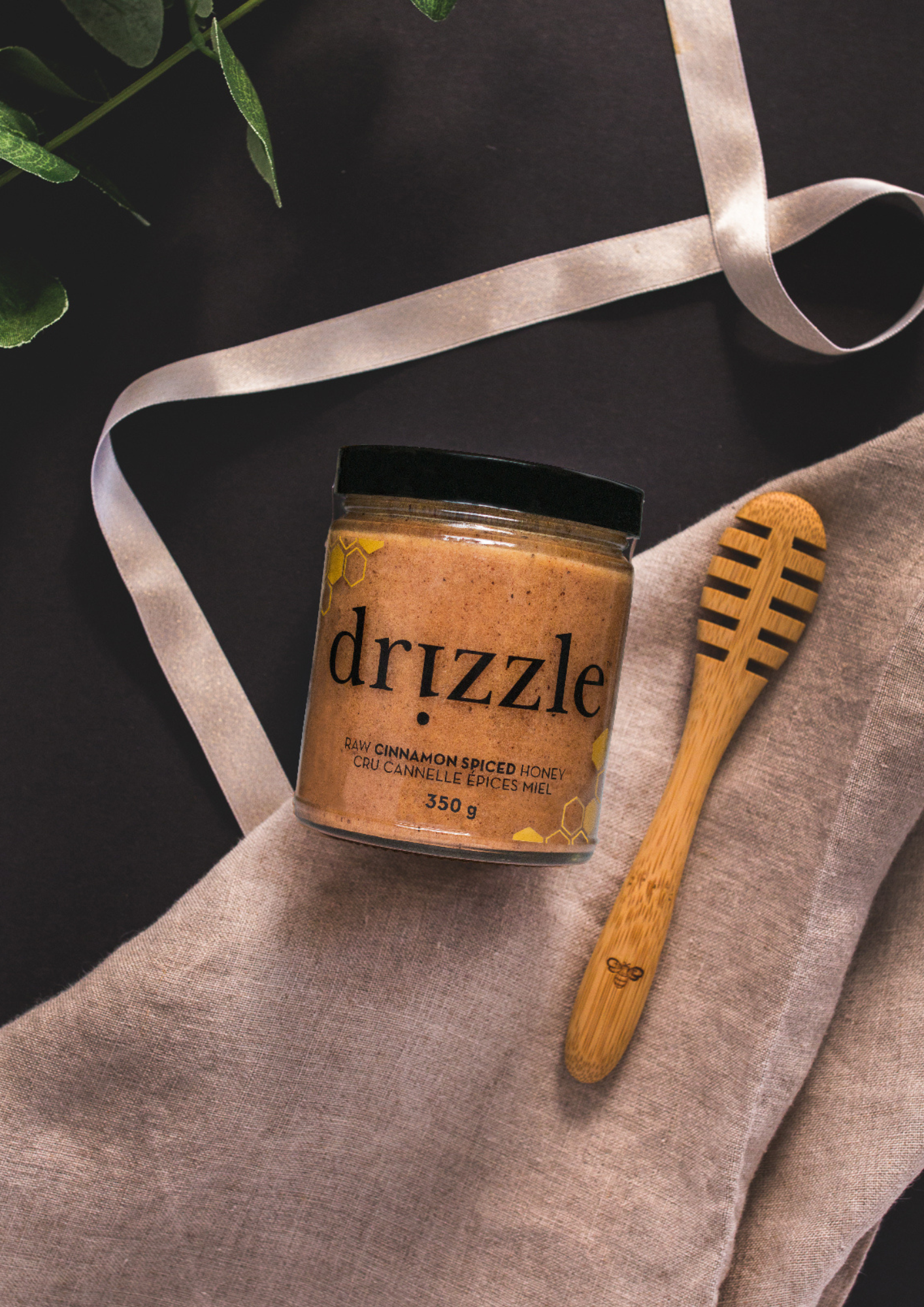 Cinnamon Spiced Raw Honey