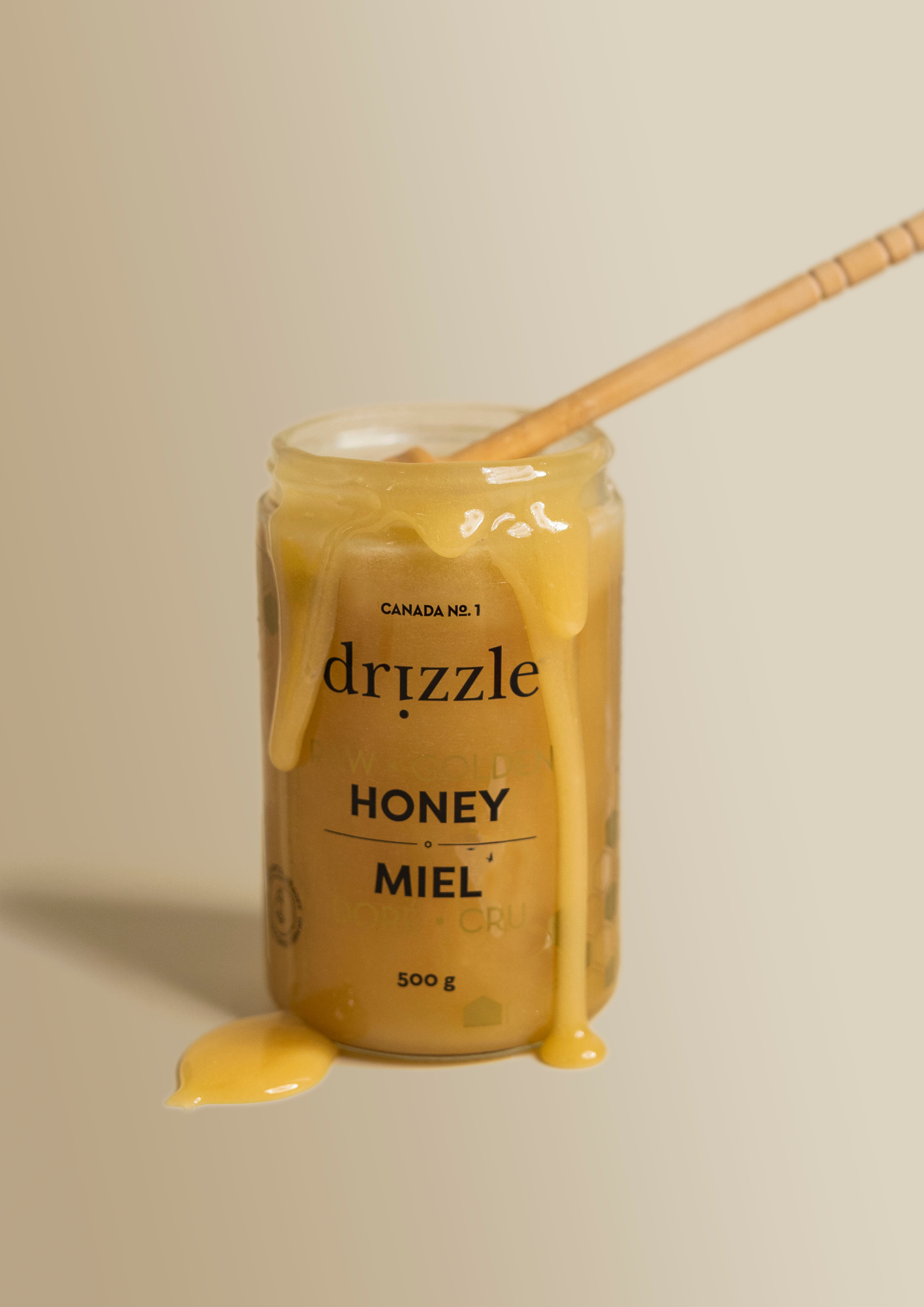 Golden Raw Honey