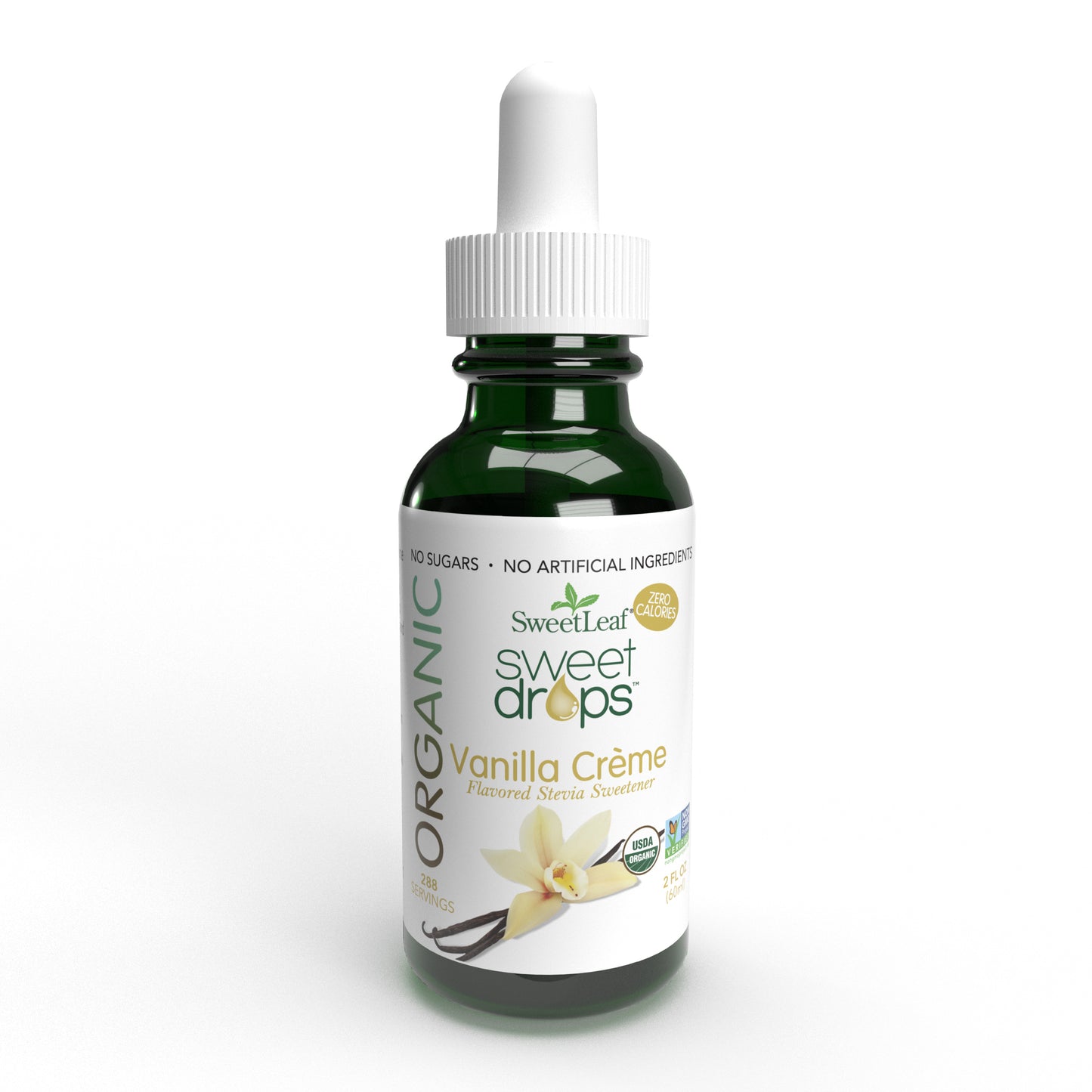 Organic Sweet Drops® Vanilla Crème 2 oz
