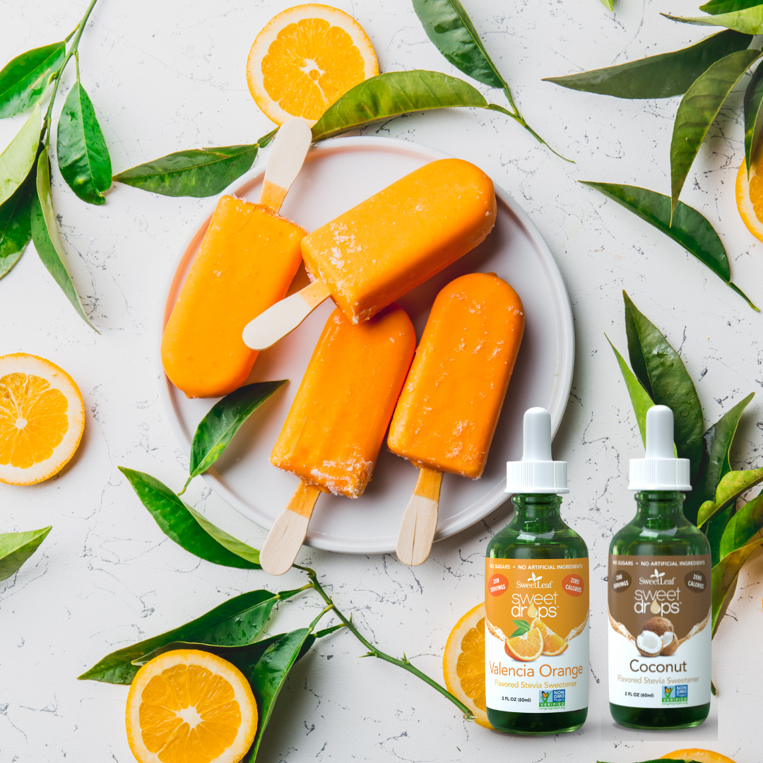 Low-Carb Orange Creamsicles