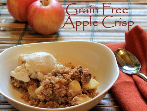 Grain-free apple crisp