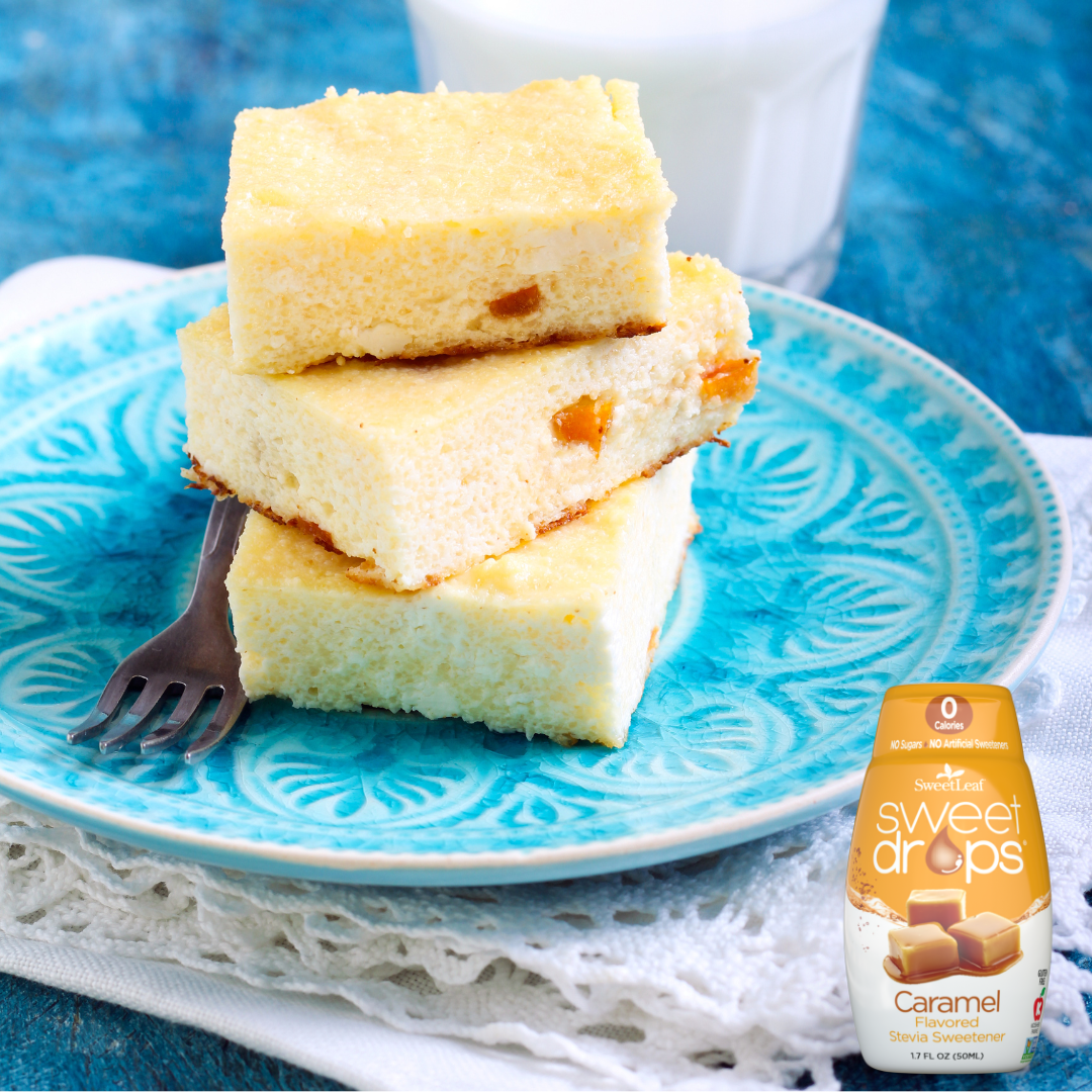 Low-Carb Caramel Apple Cheesecake Bars