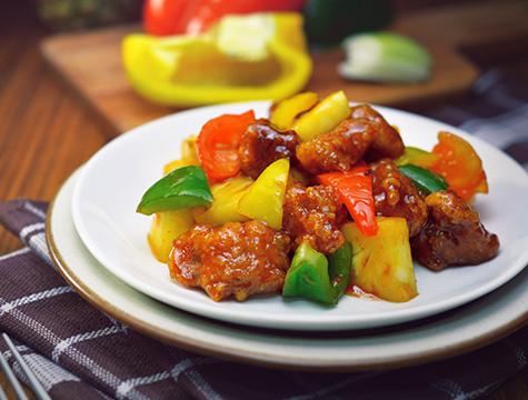 Sweet and sour sauce for pineapple pork