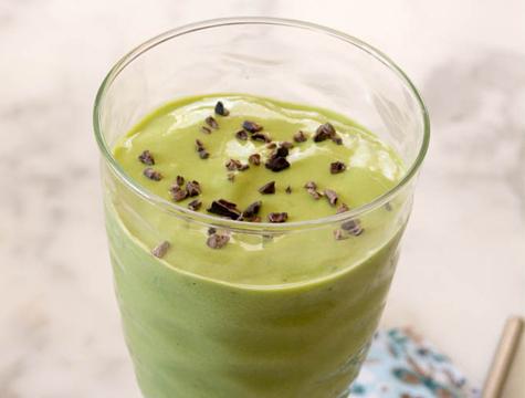 Minty Green Protein Shake