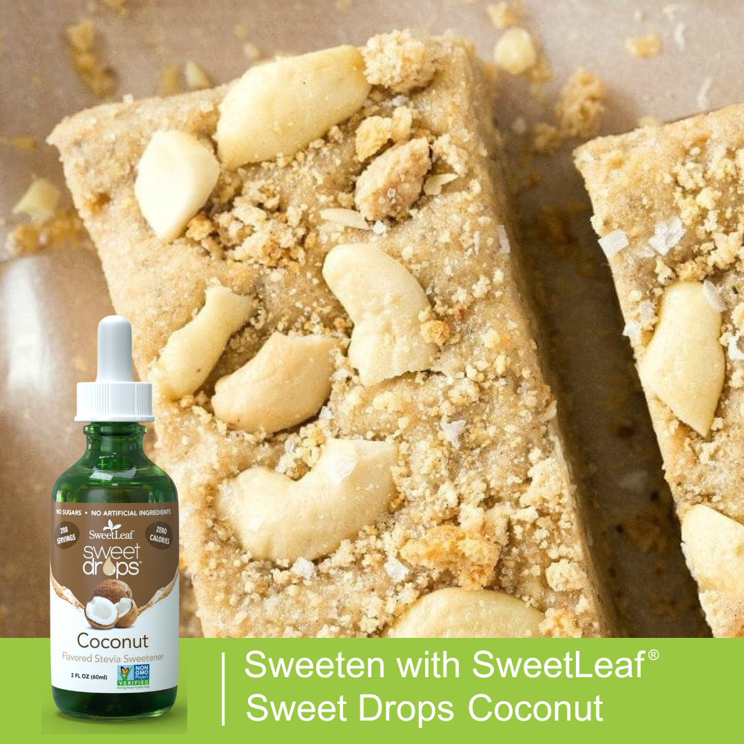 No-Bake Coconut Cashew Protein Bars