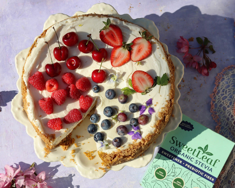 No Bake Cheesecake With Berry Topping