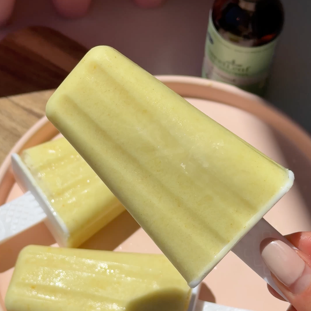 Piña Colada Popsicles