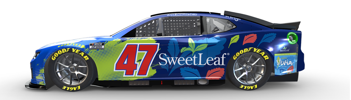 SweetLeaf Partners with NASCAR's JTG Daugherty Racing Family