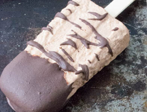 Double Chocolate Peanut Butter Popsicles