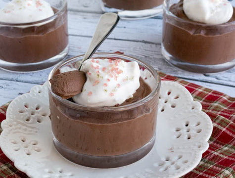 Peppermint Mocha Pudding