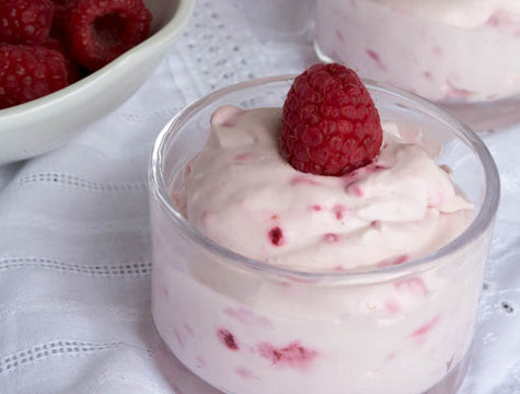 Raspberry Cheesecake Mousse