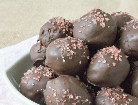 Sugar-Free Mint Chocolate Truffles