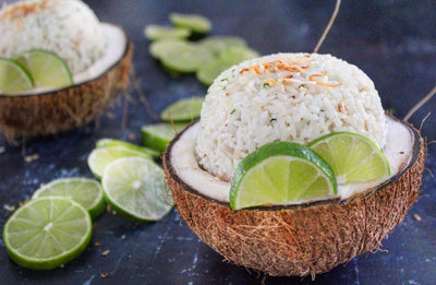 Cilantro Lime Coconut Rice