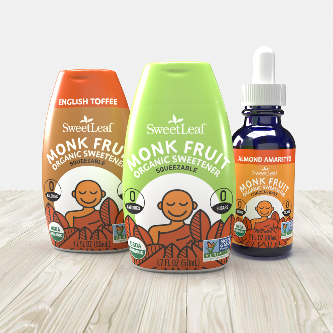 SweetLeaf® Liquid Monk Fruit Sweetener Drops