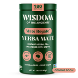 Wisdom of the Ancients® Maté Royale® Yerba Maté Instant Herbal Tea, Sweetened with Stevia - 180 Servings