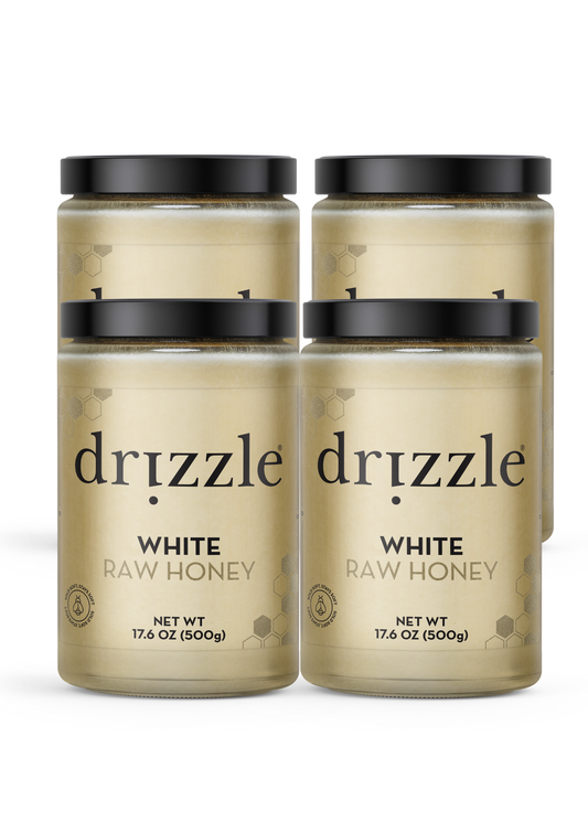 White Raw Honey (4 Pack)