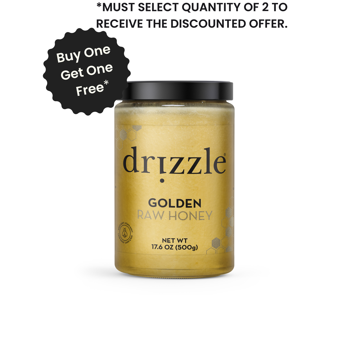 Golden Raw Honey – SweetLeaf®