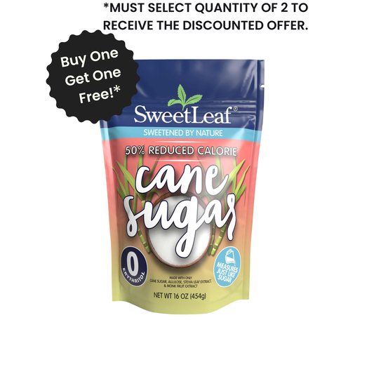50% Reduced Calorie Cane Sugar