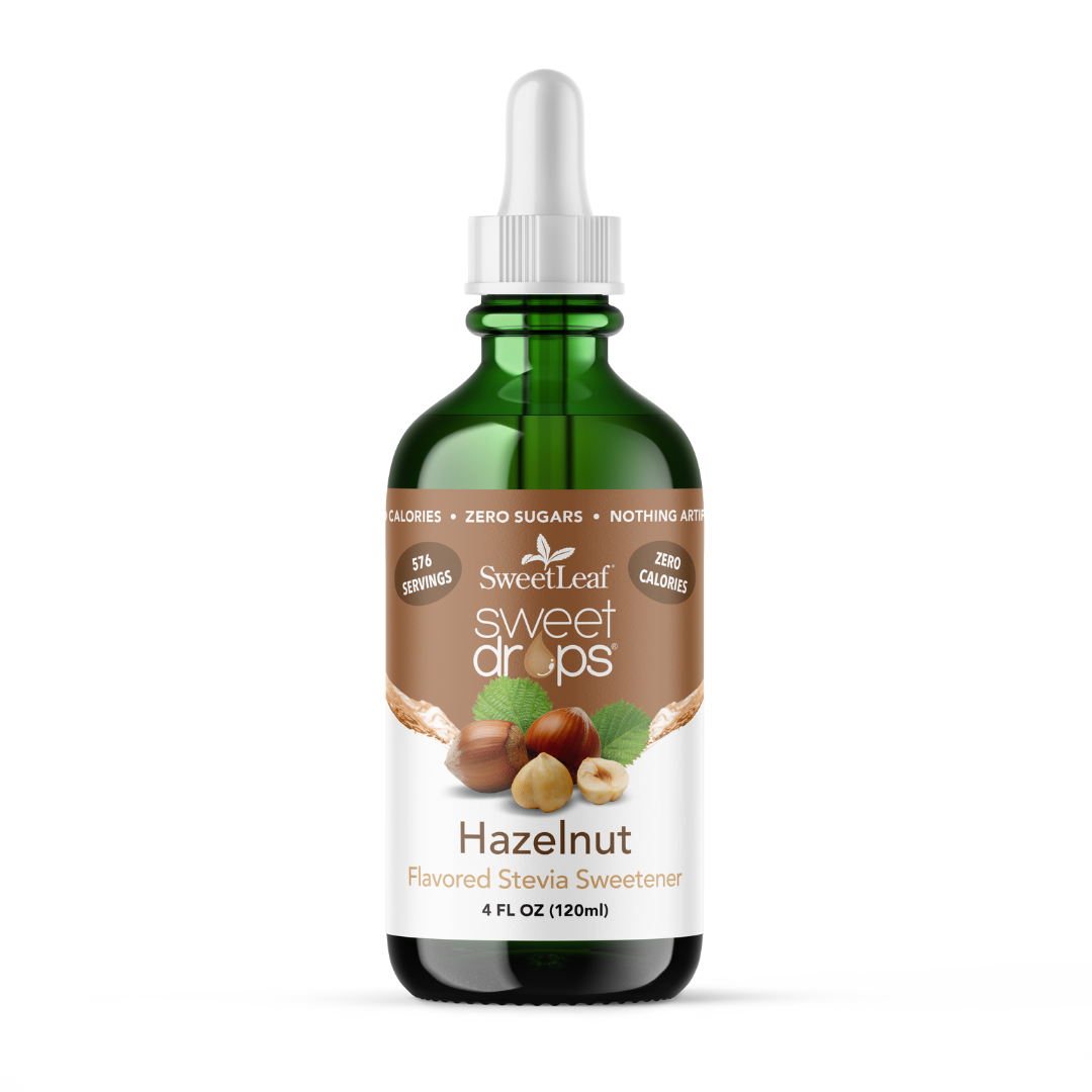 Hazelnut Sweet Drops®, 4 oz – SweetLeaf® Hazelnut Sweet Drops®, 4 oz – SweetLeaf®