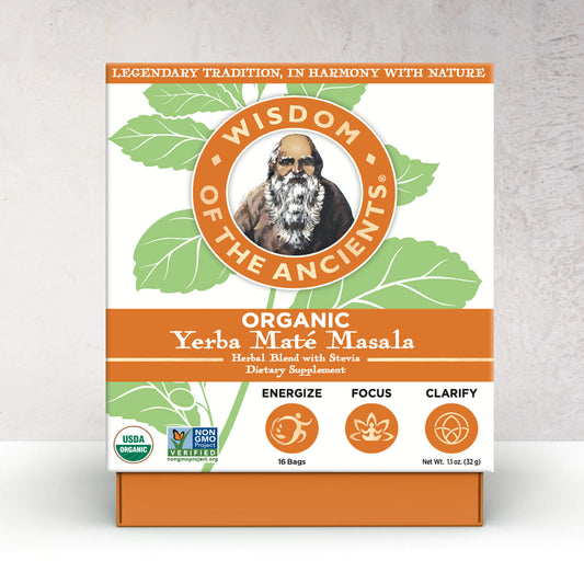 Organic Yerba Maté Masala Tea Bags, 16 Servings