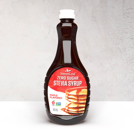 Sugar-Free Stevia Syrup, Maple, 12 servings