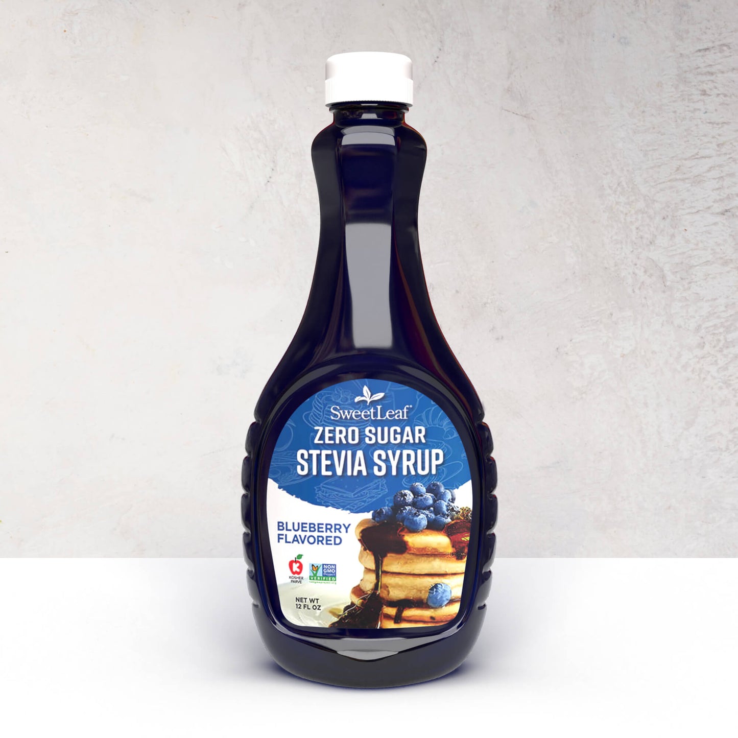 Sugar-Free Stevia Syrup, Blueberry, 12 servings