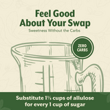 SweetLeaf® Granulated Allulose Sweetener, 2.5 lb