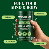 Wisdom of the Ancients® Maté Royale® Yerba Maté Instant Herbal Tea, Sweetened with Stevia - 180 Servings