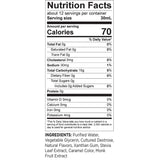 Sugar-Free Stevia Syrup, Maple, 12 servings